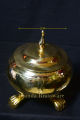 Brass Puja Paththara 8 inch Sinha Kakul. 
