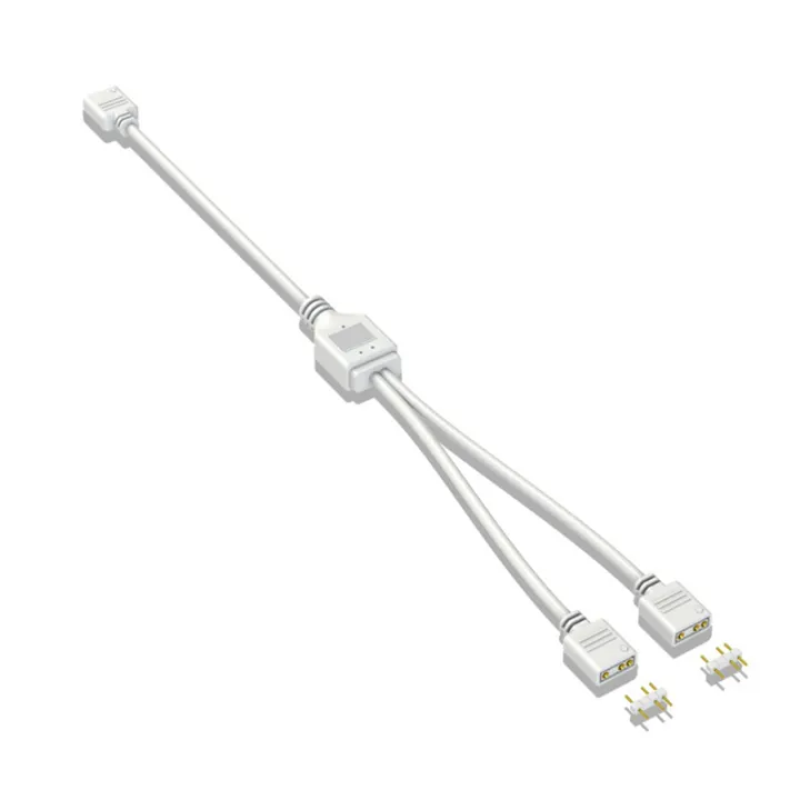 5V 3-Pin Extension Cable for Computer Motherboard 1 Point 2 Hub Cable ...