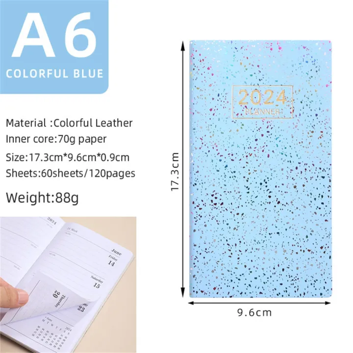Organizational%20tool%20Schedule%20planner%20Portable%20A6%20size%20%20design%20%20agenda%20organizer%20Journal%20notebook%20for%20Office%20use%20School%20supplies%20%20management%20Task%20organization%20Daily%20planning%20-%20Image%202