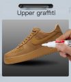 Car Tyre Wheel Metal Permanent White Paint Pen Paint Markers Waterproof Car Tyre Oil-Based Paint Pen Permanent Marker Pen for tyres - White. 