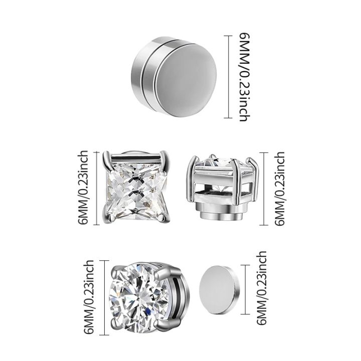 %E3%80%90ThinkWay%E3%80%91Crystal%20Strong%20Magnetic%20Ear%20Stud%20Clip%20Earrings%20for%20Men%20and%20Women%20Punk%20Round%20Zircon%20Magnet%20Earrings%20Non%20Piercing%20Jewelry%20-%20Image%203