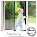 Hands-free Magic Mesh Magnet Fly Curtain Net Anti Mosquito Magnetic Screen Door. 