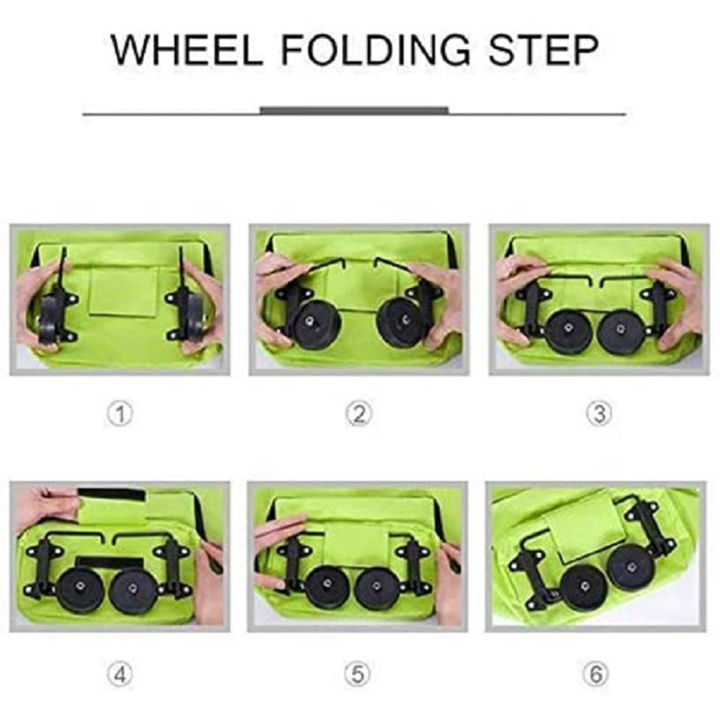 FC-102%20Folding%20Shopping%20Cart%20with%20Wheels%2046x41x13.5cm%20Oxford%20Cloth%20Black%20-%20Image%207