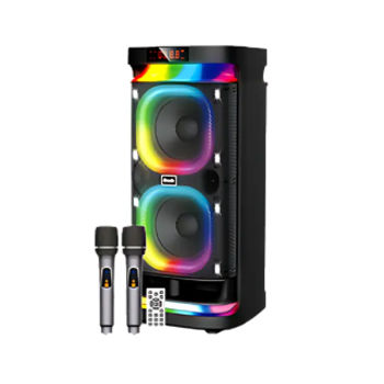Brodu BTS- 1990 Bluetooth Karaoke Speaker