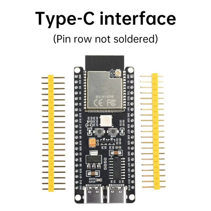ESP32-S3-N16R8%20Development%20Board%20ESP32-DevKitC-1%2032-Bit%20LX7%202%20Core%20Processor%20DIY%20Electronic%20Kit%20-%20Image%206