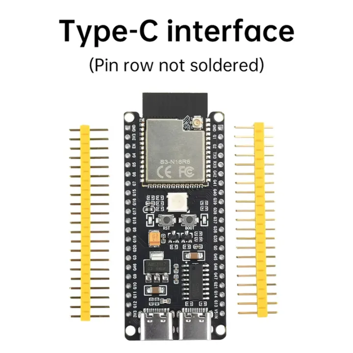 ESP32-S3-N16R8%20Development%20Board%20ESP32-DevKitC-1%2032-Bit%20LX7%202%20Core%20Processor%20DIY%20Electronic%20Kit%20-%20Image%206