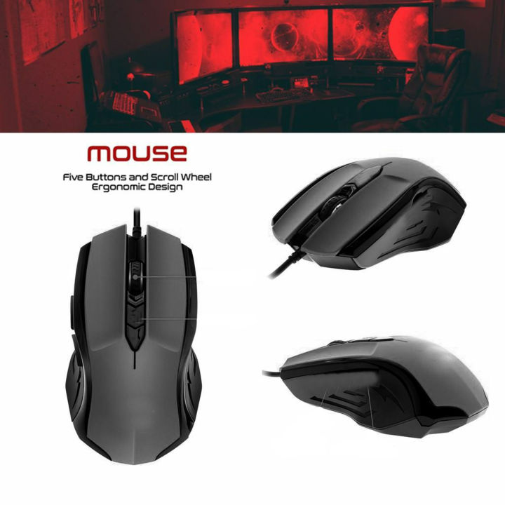 Redlink%20RL-503/603%20USB%20Wired%20Keyboard%20&%20Mouse%20Standard%20104%20Keys%20Ergonomic%20Multimedia%20Keyboard%20for%20PC%20Computer%20Desktop%20Laptop%20Keyboard%20and%20Mouse%20Combo%20-%20Image%206