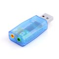 USB Adapter Microphone Speaker Audio Interface Sound Card 3D Audio Headset Microphone Adapter for PC Desktop. 