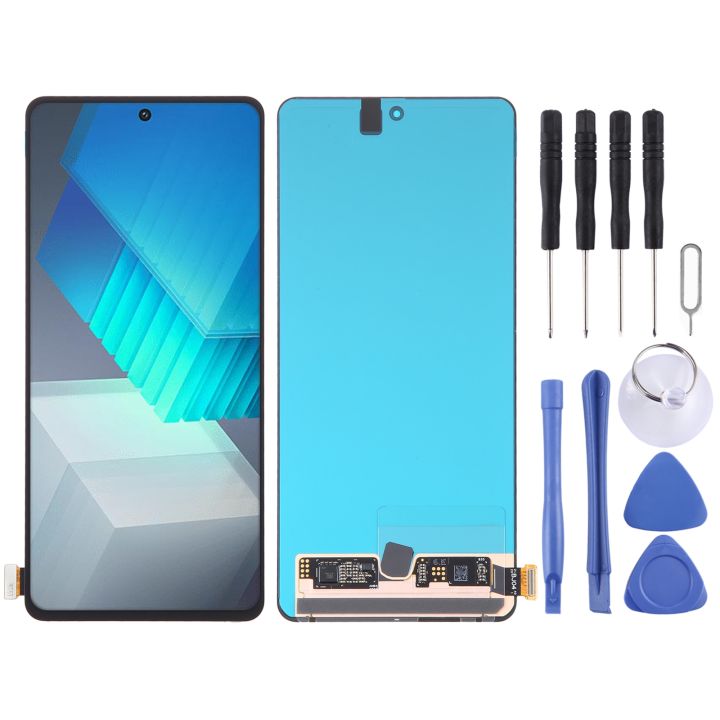 （COD available） AMOLED Material Original LCD Screen for vivo iQOO Neo7 Racing With Digitizer Full Assembly
