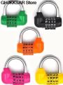 1 High grade Security Padlock 4 Dial Digit Letter Combination Travel Security Code Lock Diary Password Padlock. 