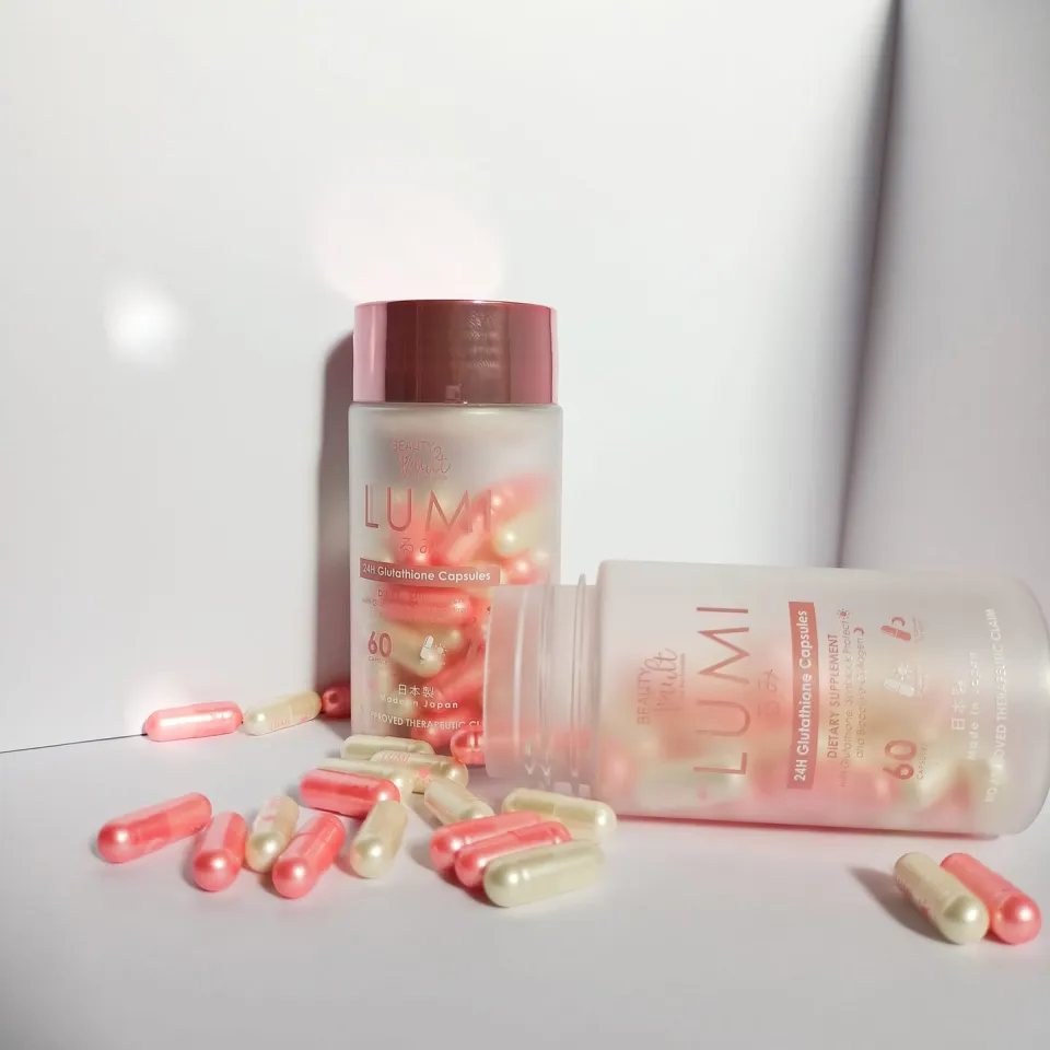 lumi 24h glutathione capsules Beauty Vault Lumi 24H Glutathione Capsules – 60 Caps – Bini Beauty main image 1