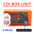 CDI Box Unit Speed limit 4000 - 12000 RPM AC 6 PIN With DIP Switch For NX350 Kansas 150 CG XLR XL 125 CG125 CRF 150 230 F. 