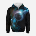 Earth Blue Planet Zip Up Hoodie Men Clothing 3D Universe Starry Sky Galaxy Printed Hoodies Women Harajuku Fashion Pullover Hoody. 