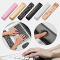 Professional Ergonomic Soft Laptop Desktop Keyboard Mat PU Leather Wrist Rest Mouse Pad. 