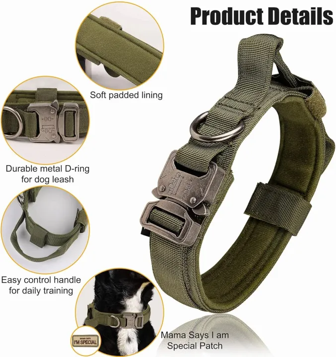 Military%20Dog%20Collar%20with%20Metal%20Buckle%20and%20Patches%20-%20Image%203
