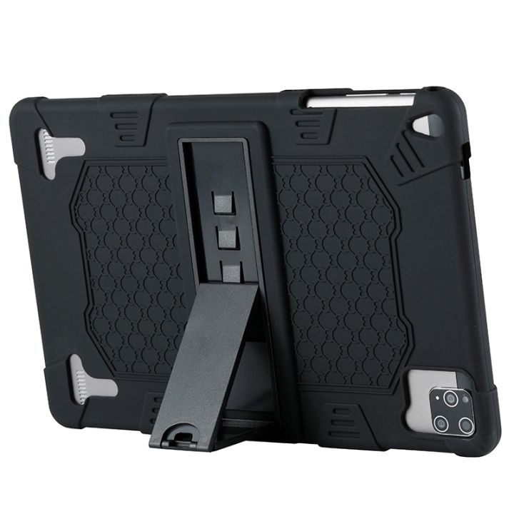 10.1%20Inch%20Tablet%20Case%20Silicone%20Case%20Tablet%20Stand%20Universal%20Tablet%20Case%20Adjustable%20Stand%20with%20Capacitive%20Pen%20-%20Image%205