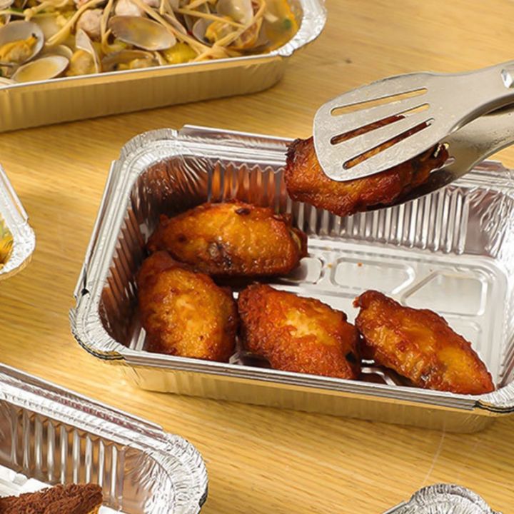 10Pcs%20Rectangular%20Tin%20Foil%20Tray%20Airfryer%20Disposable%20Food%20Containers%20Bowls%20BBQ%20Cake%20Boxes%20Aluminum%20Foil%20Packaging%20Box%20Kitchen%20Tools%20-%20Image%204