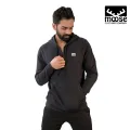 Moose Men’s Hoodie - Black 1. 