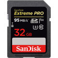 SanDisk Extreme PRO 32GB SDHC UHS-I Card. 