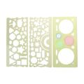 Drawing Stencils Drawing Stencil Template Geometry Shape Stencils Kids Students 594A. 