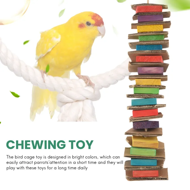 NAMUNY%20Parrot%20Toys%20for%20Large%20Birds%20Cardboard%20Big%20Bird%20Toys%20African%20Grey%20Parrot%20Toys%20Natural%20Wooden%20Bird%20Cage%20Chewing%20Toy%20with%20Clip%20-%20Image%204