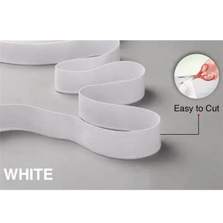 White%20Sewing%20Elastic%20Band%2040M%203/4%20Inch%20Knit%20Elastic%20Spool%20Heavy%20Stretch%20High%20Elasticity%20Strap%20Material%20for%20Sewing%20Crafts%20Durable%20Easy%20to%20Use%20-%20Image%204