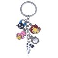 Mononoke Hime Kodama Keychain Princess Mononoke Elf Tree Elves Spirits Pendant Key Chain For Women Child Car Bag Keyring Jewelry. 