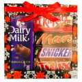 Gift Chocolate Box Hamper Festival Snickers,Mars,Twix,Cadbury Dairy Milk,Kitkat 4finger For Valentine's,Christmas,Birthday,Special Occasion,Gift Pack. 