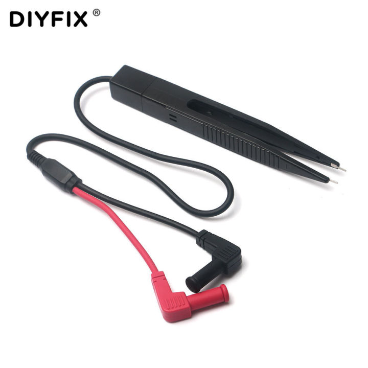 NEW%20%E3%80%90Satisfaction%20guarantee%E3%80%91SMD%20SMT%20Test%20Leads%20Chip%20Component%20LCR%20Testing%20Tool%20Multimeter%20Tester%20Clip%20Meter%20Pen%20Lead%20Probe%20Tweezers%20Meter%20Wire%20Pen%20-%20Image%202