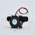 2X Micro-Hydro Generator 12V 10W DC Water Flow Generator Turbine Generator Hydroelectric Tap Water Flow Hydraulic DIY. 