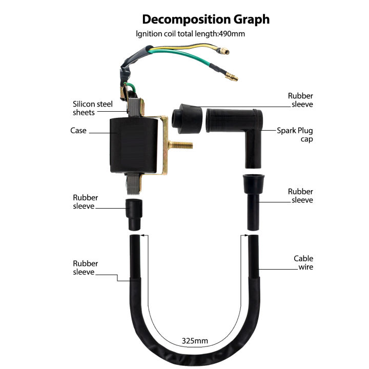 4-Pin%20CDI%20Box%20Ignition%20Coil%20Wiring%20Harness%20Kit%20for%20Quad%20ATV%20Pit%20Bike%20-%20Image%204