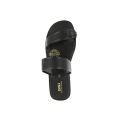 DSI Men Toe Rings Slippers Black. 