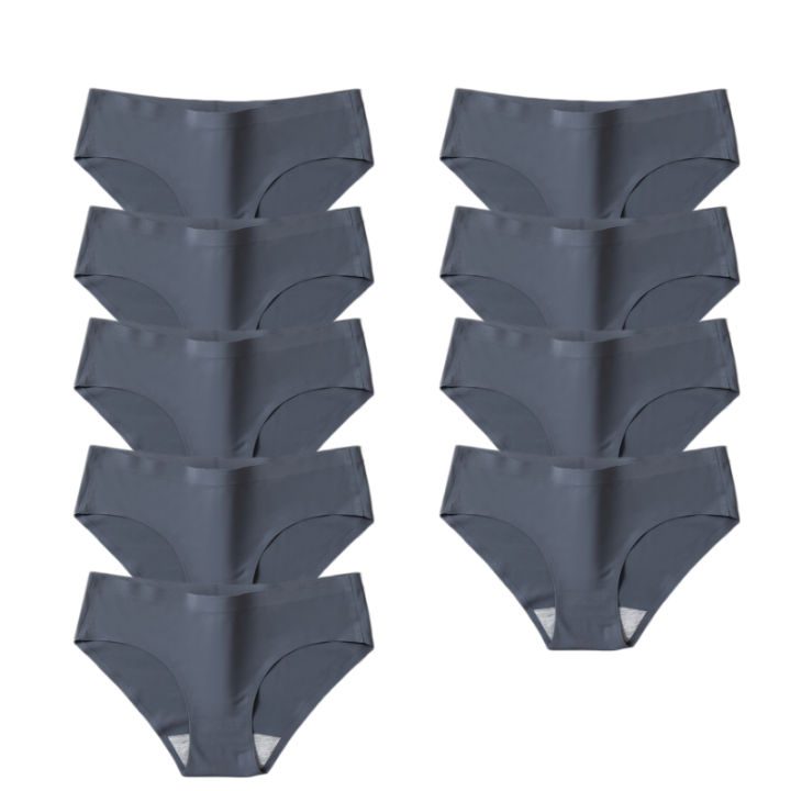 9PCS/Set%20Women%20Panties%20Silk%20Female%20Underwear%20Comfort%20Fashion%20Lady%20Panty%20Plus%20Size%20Briefs%20-%20Image%204