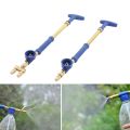 Portable Brass Atomizing Misting Nozzle Single/double Head Push-pull Irrigation Sprayers Universal High Pressure Garden Sprayer. 
