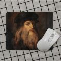 Gaming Mousepad Pad Quality Game Leonardo Diy Pattern Da Design Vinci Art Mouse(4_22X18 Cm). 