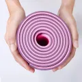 Outtobe Extra-Thick Non-Slip Yoga Mat, Perfect for Yoga, Pilates, and Floor Exercises with Added Support and Comfort. 