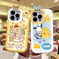 DubaiNi For OPPO F11 Cartoon Pochacco Melody Cinnamoroll Pom Pom Purin Pattern Phone Case Monster Lens Phone Shell Soft Protective Cover Shockproof Cellphone Casing. 