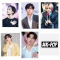 6 Pcs BTS V A4 Size Wall Decoration Sticker Posters Album Photo Sticker Poster Collection. 