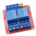 Durable 2 Channel 2 Channel Relay Module 5V/12V/24V High and Low Level Trigger High and Low Level Trigger Relay Module Arduino Projects. 