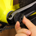 ARELENE 2X Bike Crank Arm Dust Cap Bolt Install Remover Adjusting Wrench Tool for Shimano 8 Teeth Internal Splines Hollowtech II. 