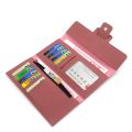 Latest Arrival Personality Long Student Coin Purse Wallets Solid Color Multi-function Multi-card Holder Wallet For Women. 