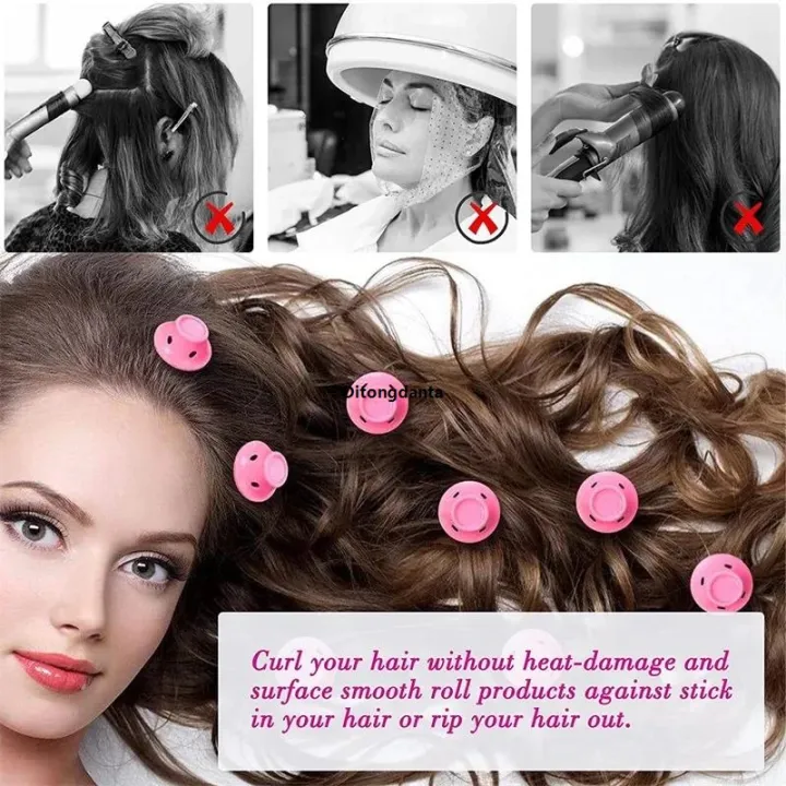 NEW%20Styling%20curls%20heatless%20portable%20clip%20curling%20iron%20silicone%20rubber%20soft/1020pcs%20heatless%20curling%20iron%20magic%20DIY%20tool%20-%20Image%204