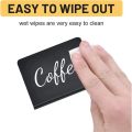 Sign Chalkboard Signs Food Mini Board Buffet Party Chalkboards Labels Message Blackboard Chalk Table Display Price Tabletop. 