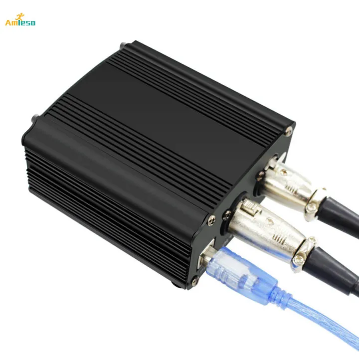 48V%20Phantom%20Power%20Supply%20with%20XLR%203%20Pin%20Microphone%20Cable%20for%20Mic%20Black%20-%20Image%203