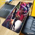Gaming Cs Go Mousepad Keyboard Mice Mat Locking Dota2 Gamer For Lol Desk Grande Edge Gaming Mouse Csgo Mouse Pad Large Rubber Pc(1_Size 900X400X2 Mm). 