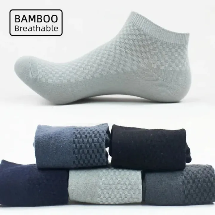 1/5Pairs%20Men%20Short%20Socks%20Bamboo%20Fiber%20High%20Quality%20Crew%20Ankle%20Casual%20Business%20Breathable%20Soft%20Compression%20Low-Cut%20Socks%20for%20Male%20-%20Image%204