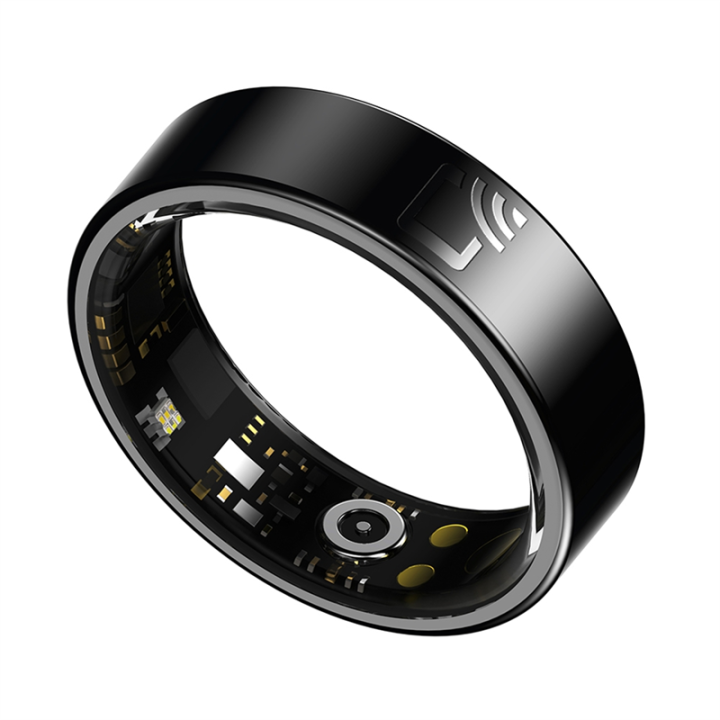 Smart Ring NFC Ring Health Fitness Tracker Ceramic Health Ring Sleep Tracking Heart Rate Blood Pressure No.8