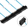 2X Mini Sas Sff-8087 to 4 Sff-8482 Server Array Card Hard Drive Data Cable Sata Cable 0.5m. 
