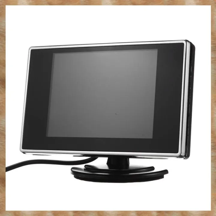 3.5 Inch Car Monitor Monitor Reversing Monitor Two-Way Video | Daraz.lk