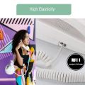 RJ9 Coiled Telephone Wire 6FT Curved Telephone Landline Phone Handset Handle Line Cable 4P4C 6Ft/1.85m. 